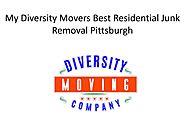 My Diversity Movers Best Residential Junk Removal Pittsburgh