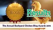 Results: The Annual Backyard Chicken Blog Awards 2015