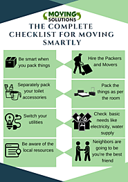 The complete checklist for moving smartly – Moving Solutions