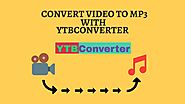 YouTube video to audio (MP3) converter - YTB converter
