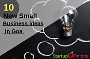 Top 10 New Small Business ideas in Goa - Startupopinions