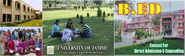 Jammu University B.Ed Admission 2014 Centre Delhi