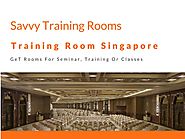 Book Online Rooms For Seminar In Singapore by Savvy Training Rooms