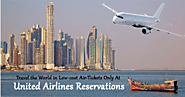 Travel the World in Low-cost Air-Tickets only at United Airlines Reservations