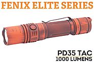 4. Fenix PD35 TAC Blaze Battle-worn cerakote finish