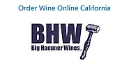Order wine online california