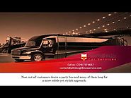 Rent A Party Bus Rental Near Me - Make Your Special Day A Little Extra Special