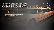 Cheap Limo Rental is Just One Reservation Away