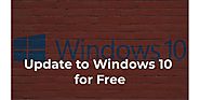 Update to Windows 10 for Free