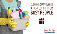 Cleaning Gift Voucher - A Perfect Gift for Busy People