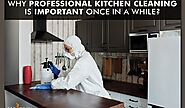Get a quote for professional kitchen cleaning