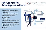 PDF Conversion: Advantages at a Glance