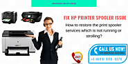 Restore The Print Spooler Service