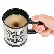 AUTOMATIC SELF-STIRRING COFFEE MUG - CHOICE OF COLORS