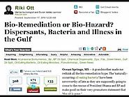 Toxicologist says oil-eating microbes are GENETICALLY MODIFIED -- may cause MRSA-like infection