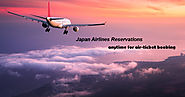 Japan Airlines Reservations anytime for air-ticket booking