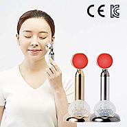 ✨K-Beauty LED Facial Massager - Red Light Therapy Lamp & Face Massage Beauty Tool for Anti-Aging Treatment - Reduces ...