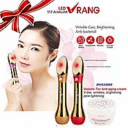 Korean Skincare Device LED Vrang Beauty Bar System with INCLUDED Volume Tox Anti Aging Cream utilizing LED Light Ther...