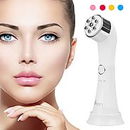 SENXILLER Facial Massagers Face Massager Device High Frequency and Vibration Machine Red Light Therapy Strengthening ...