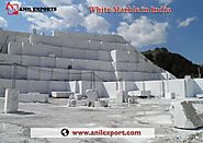 White Marble Supplier in India Anil Exports