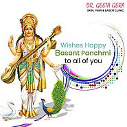 Goddess Saraswati, sitting on a lotus,... - Dr. Geeta Gera Skin, Hair & Laser Clinic | Facebook