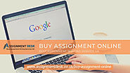 Buy Assignment Online From Writing Experts In The UK