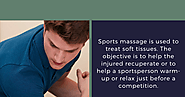 Benefits of Sports Massage Therapy - Advanced Health