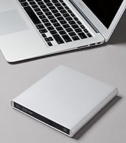 Aluminum External USB DVD+RW,-RW Super Drive for Apple--MacBook Air, Pro, iMac, Mini