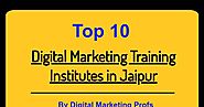 Digital Marketing Training in Jaipur - Infographic