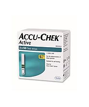 Buy Accu-Chek Active Blood Glucose 100 Strips Online in India