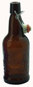 CASE OF 12 - 16 oz. EZ Cap Beer Bottles - AMBER