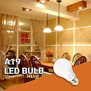 Save 90% More Energy Over Conventional Lighting With A19 LED Light Bulbs