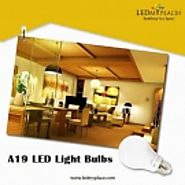 Dimmable A19 LED Light Bulbs With 50% More Energy Efficient
