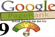 High PageRank Backlinks
