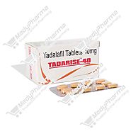 Buy Tadarise 40mg Online, Tadarise 40 mg Reviews | Medypharma