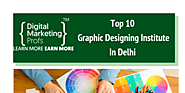 top 10 graphic designing institute in delhi by Brij Bhushan - Infogram