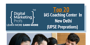 top 20 ias coaching center in new delhi upse prapration by Brij Bhushan - Infogram