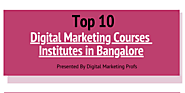 Digital Marketing Courses in Bangalore Fees - Infographic