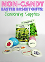 Non- Candy Easter Basket Filler: Gardening Supplies ~ MAD IN CRAFTS