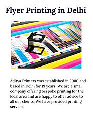 Best Flyer Printing in Delhi