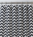 Best Black and White Chevron Shower Curtain for 2014