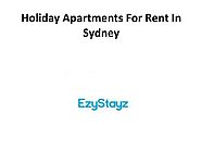 Holiday apartments for rent in sydney