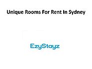 Unique Rooms For Rent In Sydney