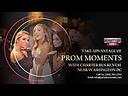 Take advantage of Prom Moments with Charter Bus Rental Near Washington DC