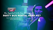 How Important Is On Time Service for A Party Bus Rental Near Me