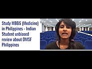 Study MBBS (Medicine) in Philippines - Indian Student unbiased review about DMSF Philippines