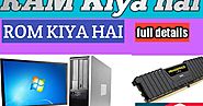Ram Kiya hai : ROM Kiya hai ~ blogger jump - earn money online in Hindi me