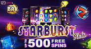 Starburst Giving away up to 500 Free Spins at 123 Spins