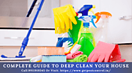 Complete Guide To Deep Clean Your House – Get Pest Control