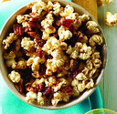 8. Popcorn with Dried Fruit &/or Roasted Chickpeas